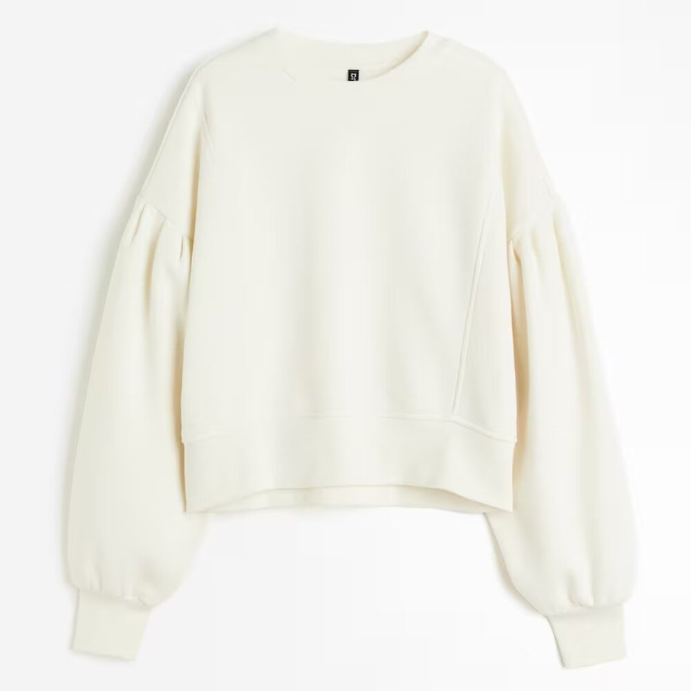 Puff Sleeve Sweatshirt - Divided by H&M - L